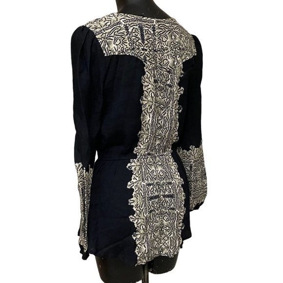 Free People Wildest Moments Black Tunic Size XS cancel - Picture 6 of 8